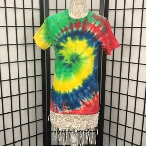 Hand mad tie dye shirt unisex (td15)